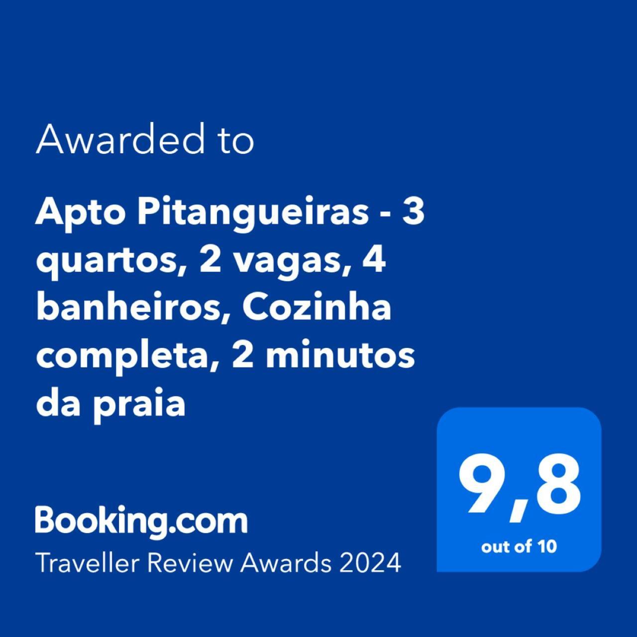 Apto Pitangueiras - 3 Quartos, 2 Vagas, 4 Banheiros, Cozinha Completa, 2 Minutos Da Praia Guarujá Esterno foto
